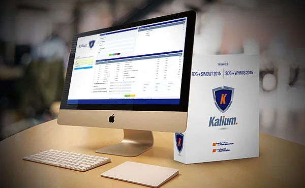 SDS software interface for authoring safety data sheets
