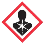 whmis hazardous symbol Health hazard